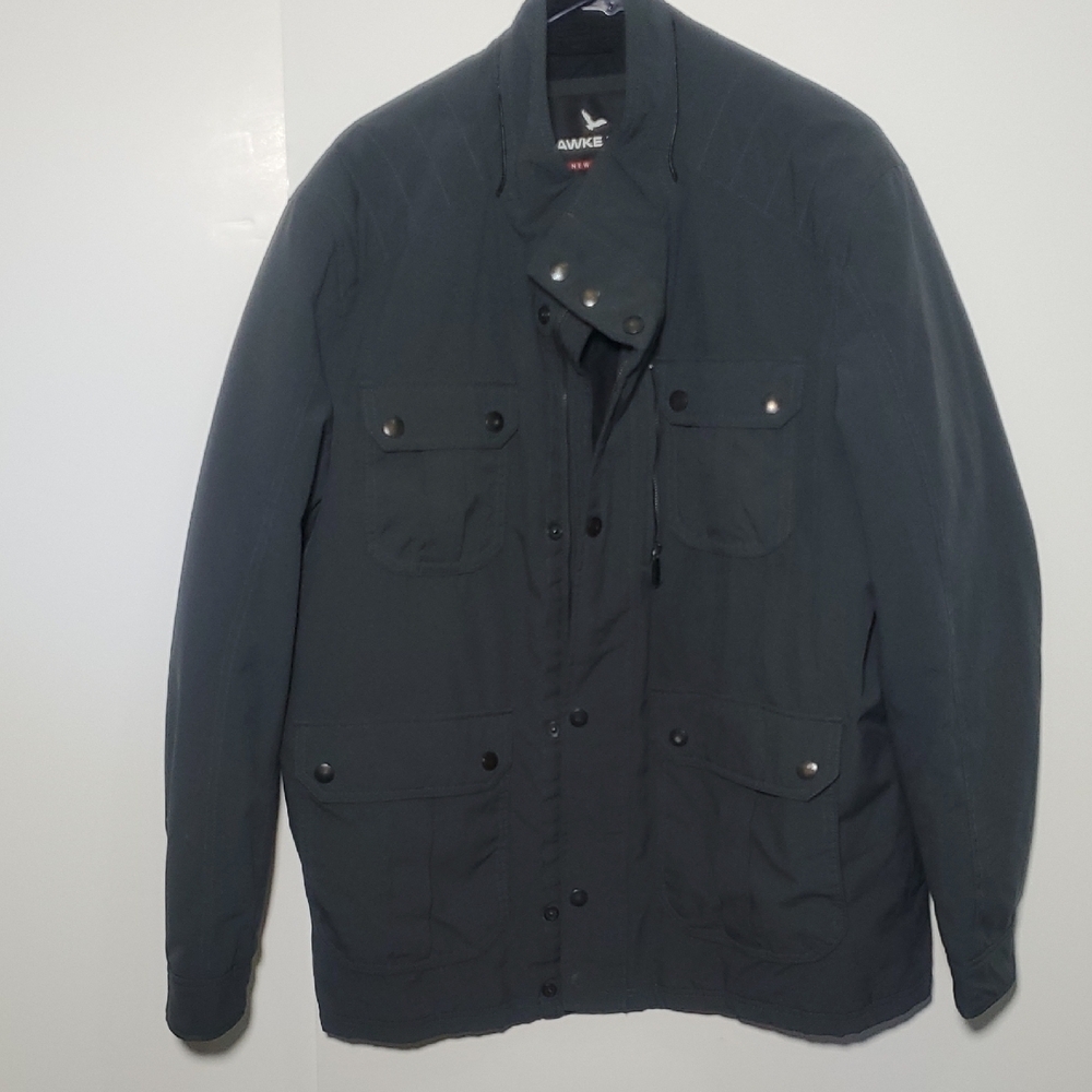 Hawke winter Men's Dark Gray Military Jacket size XL